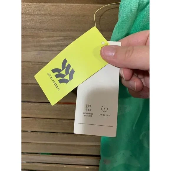 NWT All In Motion Boys Green Athletic Shorts Size Small (6/7) - Picture 3 of 6